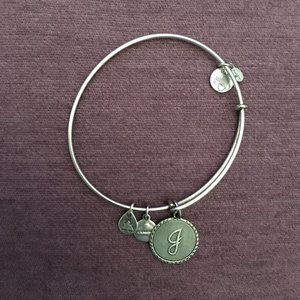 ALEX AND ANI INITIAL J BRACELET